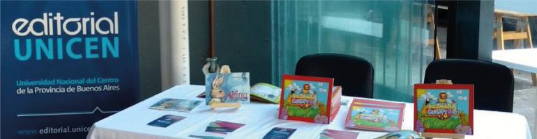 Editorial Unicen presente con sus libros en importantes encuentros