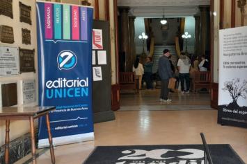 Editorial UNICEN en el 1er encuentro de escritores de Tandil y la región